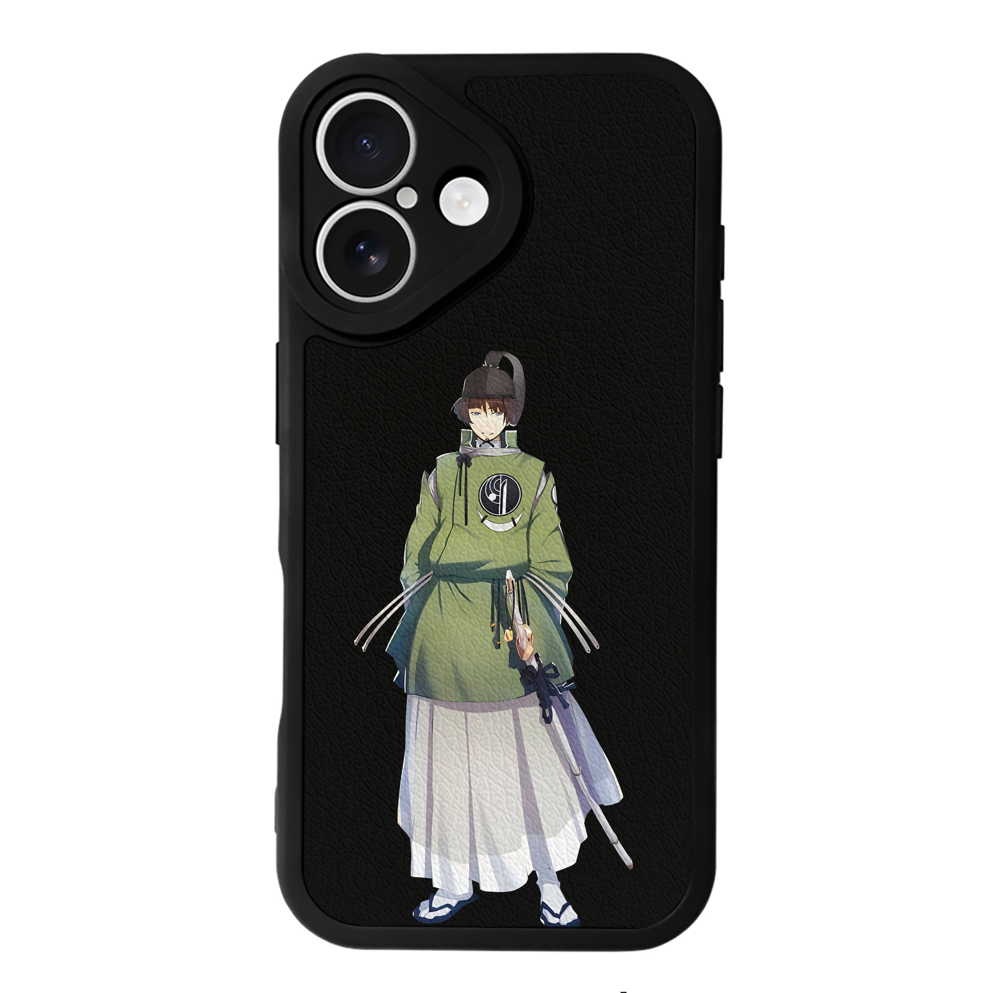 （画像用） 刀剣乱舞 Touken Ranbu 【iPhone 16シリーズ対応】シリコンスマホケース（レザー調） 材質：シリコン